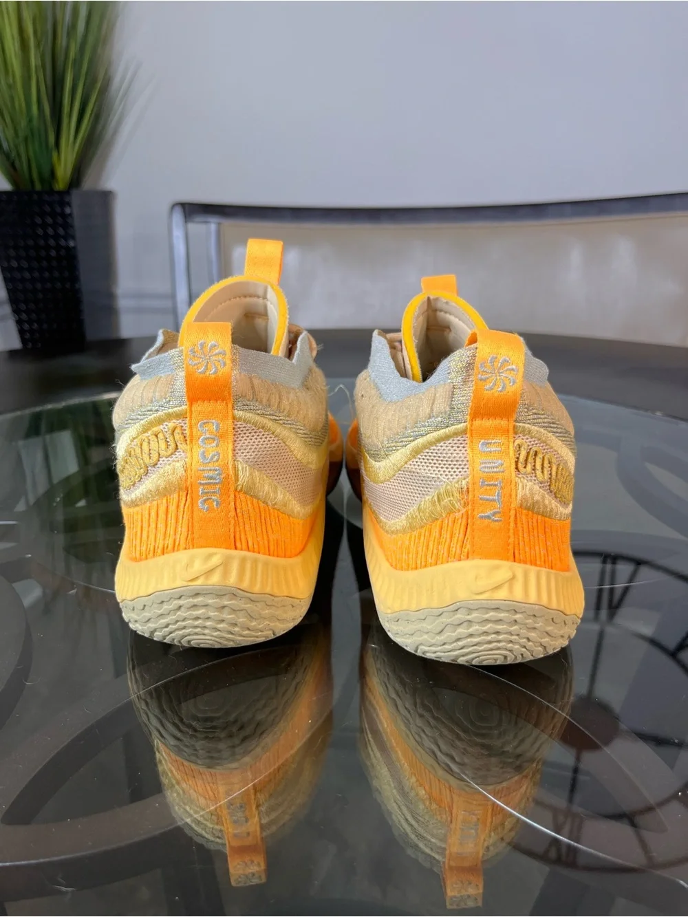 Nike Cosmic Unity 3 'The Hive' Basketball sneakers Shoes Yellow Mens Sz 8.5